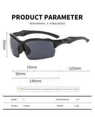 Lunettes de Soleil Homme – Polarized Sports Cycling Sunglasses for Outdoor Use