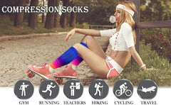 1/3 Pairs Compression Socks – 20-30 mmHg Sports & Recovery