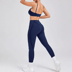 Women’s Seamless High-Waist Yoga Set