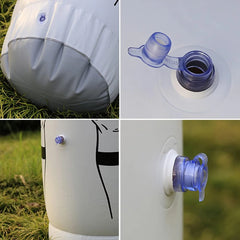 175CM Soccer Inflatable Training Dummy – Portable Football Practice Mannequin for Goalkeeper & Defender Drills