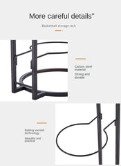 Indoor Children’s Sports Ball Storage Rack