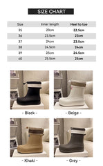 Women’s Waterproof Non-Slip Rain Boots – Soft, Comfortable & Stylish Outdoor Footwear