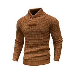Men’s Winter Knitted Crew Neck Pullover