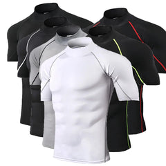 Men’s Compression Short-Sleeve Sports T-Shirt