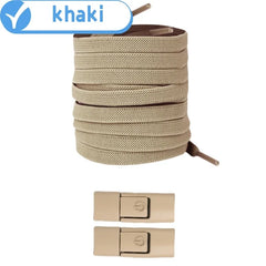 Elastic No-Tie Shoelaces with Press Lock