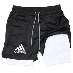 Men’s 2-in-1 Running Shorts with Phone Pocket