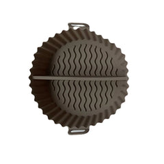 Divided Silicone Airfryer Liner – Reusable Non-Stick Baking Tray for Pizza, Chicken & Fries