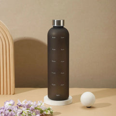 1L Motivational Sports Water Bottle – Portable & Reusable