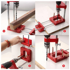 Precision Woodworking Drill Locator & Guide Jig
