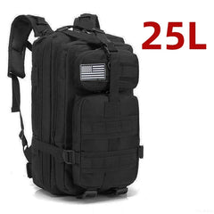 25L/50L Tactical Waterproof Outdoor Backpack – Trekking, Fishing, Hunting, Camping, Hiking