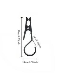 Portable Outdoor Canopy Clip – Multi-Functional Camping Tent Hooks