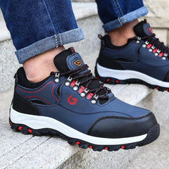 Men’s Steel Toe Safety Shoes – Puncture-Proof, Anti-Smash Work Sneakers