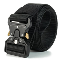 Unisex Tactical Nylon Belt with Quick Release Buckle