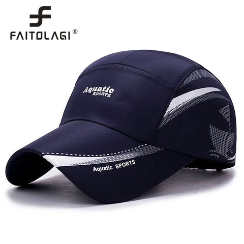 FAITOLAGI Quick-Dry Waterproof Outdoor Trucker Hat