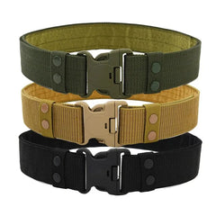 Quick Release Tactical Belt – Men’s Military Combat Outdoor Training Belt