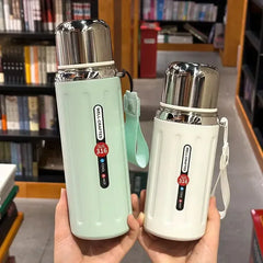 New 800ml Vacuum Flask Insulated Water Bottles Travel Thermal Cups For Hot And Cold Beverage Summer Winter Drinkware Gifts