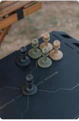 4pcs Camping Tent Poles with Lightning Caps – Durable Canopy Support Set