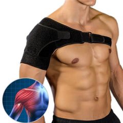 Adjustable Shoulder Brace with Pressure Pad – Left & Right Support