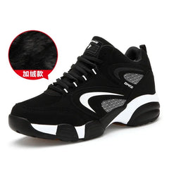 Men’s Winter Snow Shoes – Warm Leather Non-Slip Sneakers