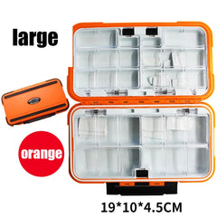Waterproof Double-Sided Fishing Tackle Box – Multifunctional Hook & Bait Storage Organizer