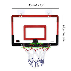 Mini Indoor Basketball Hoop Set – Wall & Door Mounted for Kids & Adults