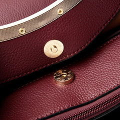 Kangaroo Women’s Large Capacity PU Shoulder Bag