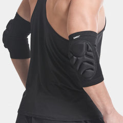 Compression Elbow Pads – Sports Protector Braces (1 Pair)