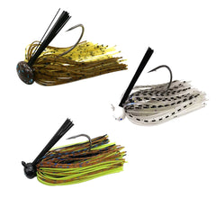 Mycena Football Jig Spinner & Chatter Bait – 12g/16g Weedless Bass Fishing Lure