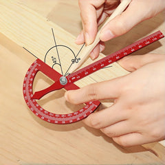 Aluminum Alloy Multifunctional Angle Protractor Ruler
