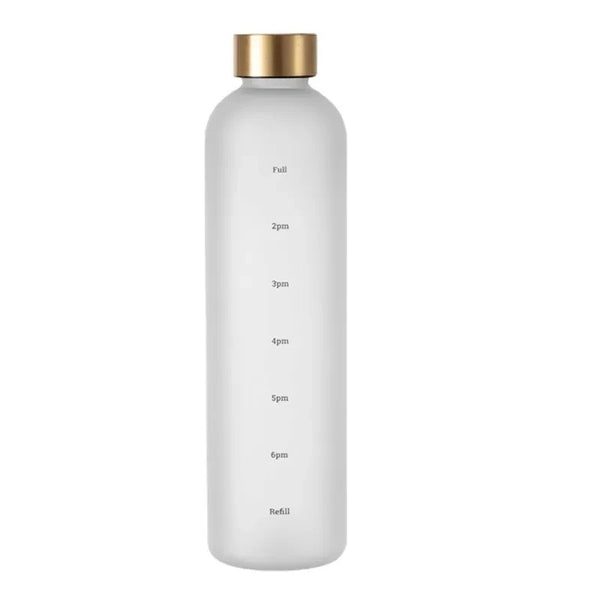1L Motivational Sports Water Bottle – Portable & Reusable