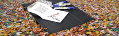 Ultralight Folding Camping Table – Compact Roll-Up Table with Carry Bag