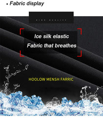 Men’s Reflective Quick-Dry Running Pants – Lightweight Summer Jogging & Hiking Trousers