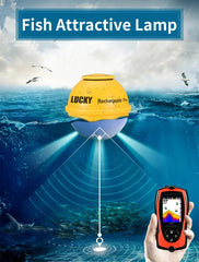 Lucky FF1108-1CWLA Rechargeable Wireless Sonar Fish Finder