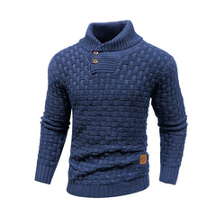 Men’s Winter Knitted Crew Neck Pullover