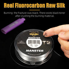 SeaKnight MANSTER T2 Fluorocarbon Fishing Line – 100M