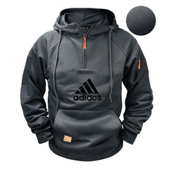 Men’s Autumn/Winter Hooded Sweatshirt – Fashionable, Warm & Casual Sports Pullover