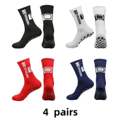 Unisex Non-Slip Sports Socks – Mid-Calf Football & Training