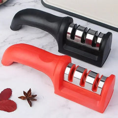 3-Segment Stainless Steel Kitchen Knife Sharpene