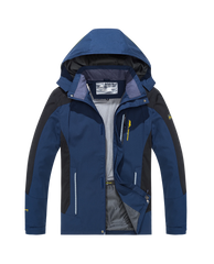 Men’s Waterproof Hiking Jacket – Windproof Outdoor Windbreaker