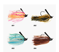 WALK FISH Spinner & Chatter Bait – 7g/10g/14g Weedless Bass Fishing Lure