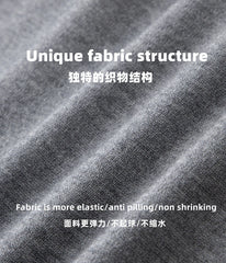 Men’s Classic Striped Knitted Cardigan – High-End V-Neck Sweater Coat