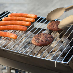 Portable Notebook BBQ Grill – Foldable Charcoal Barbecue Stove for Outdoor Camping & Picnics