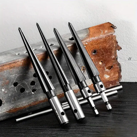 Handheld Cone Cutters for Wood, Metal & Plastic – Compatible Bit Chamfering To