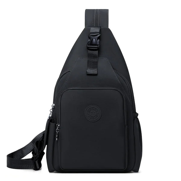 Women’s Korean-Style Nylon Chest Backpack
