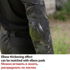 Men’s Multicam Tactical Uniform Set — Shirt & Pants for Hunting & Military Use