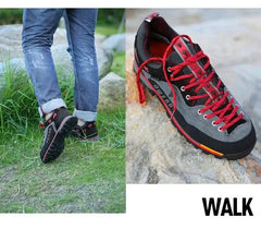 Men’s Waterproof Hiking Shoes – Anti-Collision Outdoor Climbing & Casual Sneakers