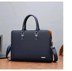 MOTAORA Genuine Leather Laptop Briefcase (14–15.6")