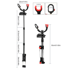 Telescopic Adjustable Fishing Rod Holder