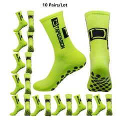 Unisex Non-Slip Sports Socks – Mid-Calf Football & Training