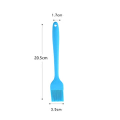 Food Grade Silicone BBQ Oil Brush – Heat Resistant Basting & Pastry Brush for Cooking and Baking